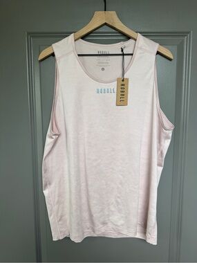 NOBULL Pink Camo Performance Tank Top
